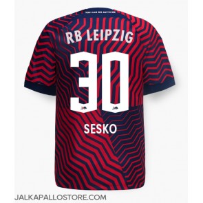 RB Leipzig Benjamin Sesko #30 Vieraspaita 2023-24 Lyhythihainen